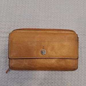Rolfs Vintage Tan Leather Wallet